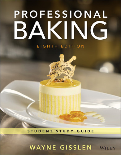 Professional Baking, 8e Student Study Guide book cover by Wayne Gisslen