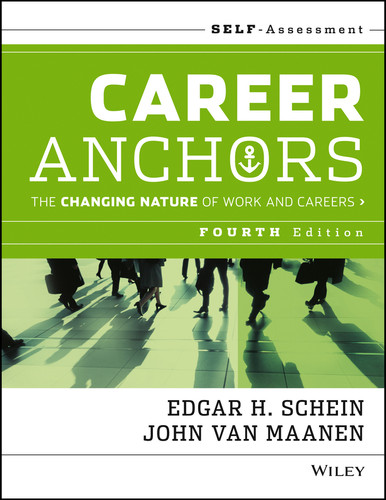 Career Anchors: The Changing Nature of Careers Self Assessment book cover by Edgar H. Schein, John Van Maanen