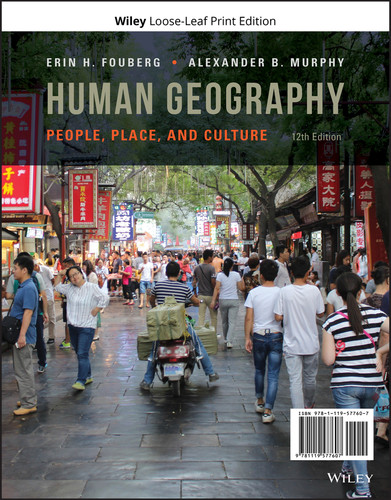 Human Geography: People, Place, and Culture book cover by Erin H. Fouberg, Alexander B. Murphy