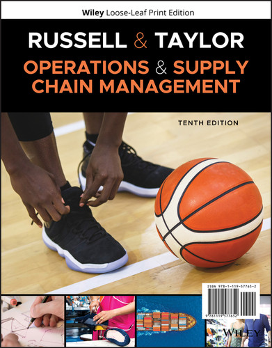 Operations and Supply Chain Management book cover by Roberta S. Russell, Bernard W. Taylor