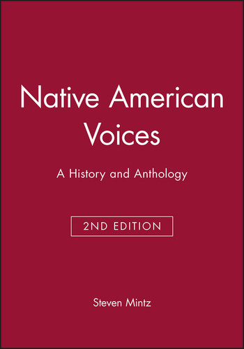 Native American Voices: A History and Anthology book cover by 