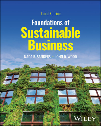 Foundations of Sustainable Business book cover by Nada R. Sanders, John D. Wood
