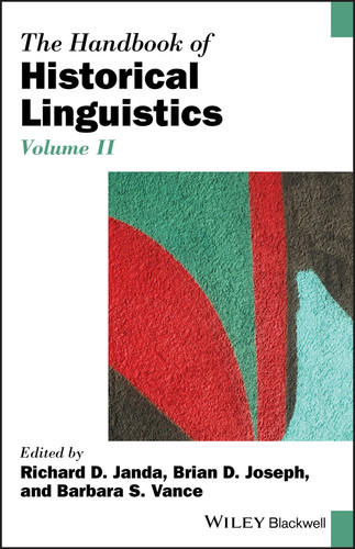 The Handbook of Historical Linguistics, Volume II (Blackwell Handbooks in Linguistics) book cover by 