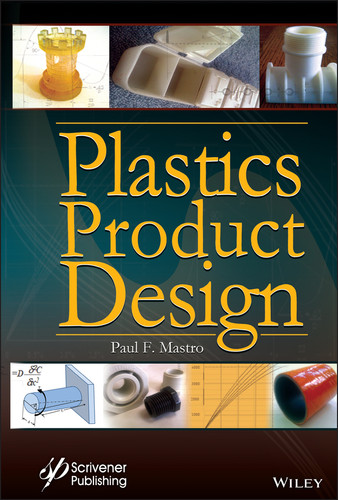 Plastics Product Design book cover by Paul F. Mastro