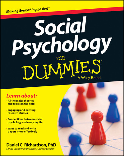 Social Psychology For Dummies book cover by Daniel Richardson