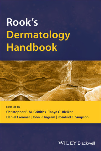 Rook's Dermatology Handbook book cover by 