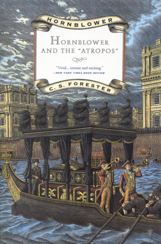 Hornblower and the Atropos book cover by C. S. Forester