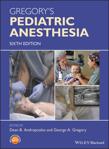 Gregory's Pediatric Anesthesia book cover by 