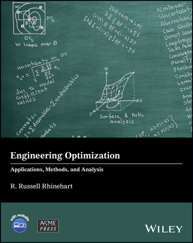 Engineering Optimization: Applications, Methods and Analysis (Wiley-ASME Press Series) book cover by R. Russell Rhinehart