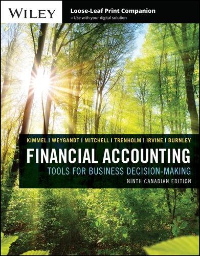 Financial Accounting: Tools for Business Decision Making book cover by Paul D. Kimmel, Jerry J. Weygandt, Jill E. Mitchell, Barbara Trenholm, Wayne Irvine, Christopher D. Burnley