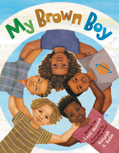 My Brown Boy book cover by Leslé Honoré