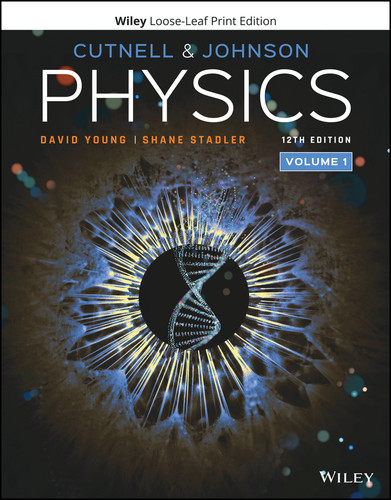Physics, Volume 1 book cover by John D. Cutnell, Kenneth W. Johnson, David Young, Shane Stadler