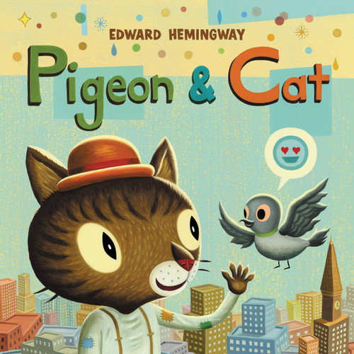 Pigeon & Cat book cover by Edward Hemingway