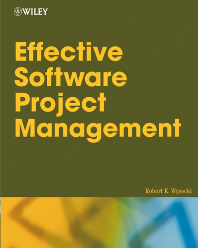 Effective Software Project Management book cover by Robert K. Wysocki