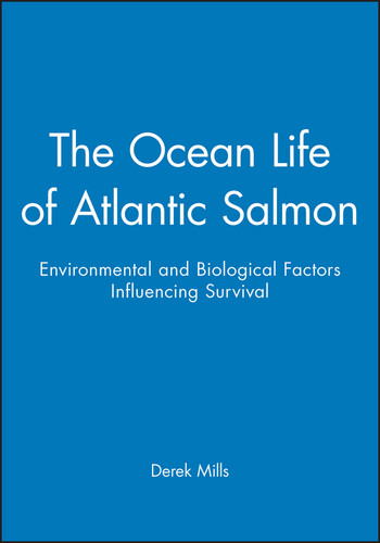 The Ocean Life of Atlantic Salmon: Environmental and Biological Factors Influencing Survival book cover by 