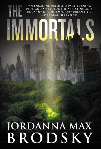 The Immortals (Olympus Bound #1) book cover by Jordanna Max Brodsky