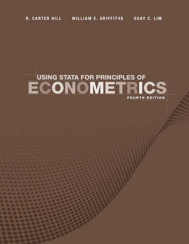 Using Stata for Principles of Econometrics book cover by Lee C. Adkins, R. Carter Hill