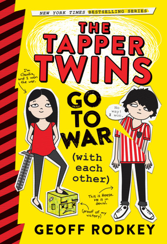 The Tapper Twins Go to War (With Each Other) (The Tapper Twins #1) book cover by Geoff Rodkey