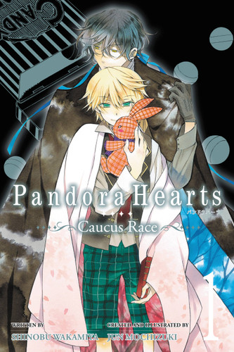 PandoraHearts ~Caucus Race~, Vol. 1 (light novel) (PandoraHearts ~Caucus Race~ #1) book cover by Shinobu Wakamiya