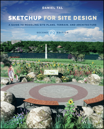 SketchUp for Site Design: A Guide to Modeling Site Plans, Terrain, and Architecture book cover by Daniel Tal