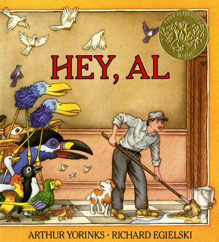 Hey, Al: (Caldecott Medal Winner) book cover by Arthur Yorinks