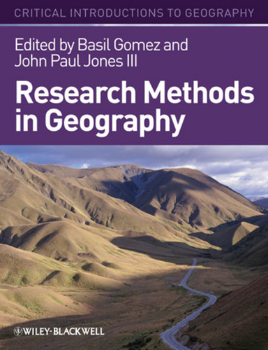 Research Methods in Geography: A Critical Introduction (Critical Introductions to Geography) book cover by 