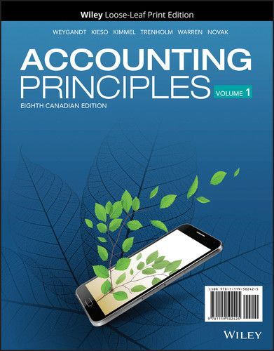 Accounting Principles, Volume 1 book cover by Jerry J. Weygandt, Donald E. Kieso, Paul D. Kimmel, Barbara Trenholm, Valerie Warren, Lori Novak
