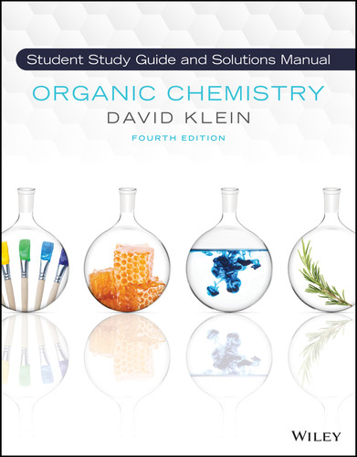 Organic Chemistry, 4e Student Solution Manual and Study Guide book cover by David R. Klein