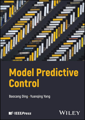 Model Predictive Control (IEEE Press) book cover by Baocang Ding, Yuanqing Yang