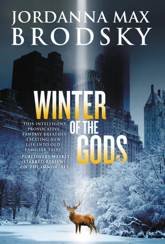 Winter of the Gods (Olympus Bound #2) book cover by Jordanna Max Brodsky