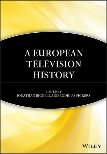 A European Television History book cover by 