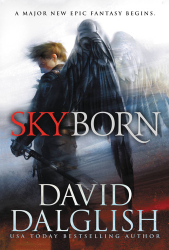 Skyborn (Seraphim #1) book cover by David Dalglish