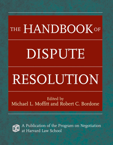 The Handbook of Dispute Resolution book cover by 