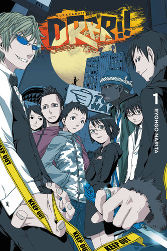 Durarara!!, Vol. 1 (light novel) (Durarara!! (novel) #1) book cover by Ryohgo Narita