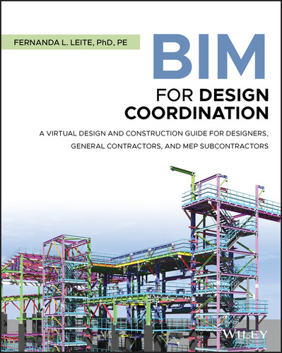 BIM for Design Coordination: A Virtual Design and Construction Guide for Designers, General Contractors, and MEP Subcontractors book cover by Fernanda L. Leite