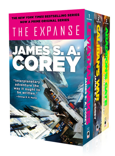 The Expanse Boxed Set: Leviathan Wakes, Caliban's War and Abaddon's Gate (The Expanse) book cover by James S. A. Corey