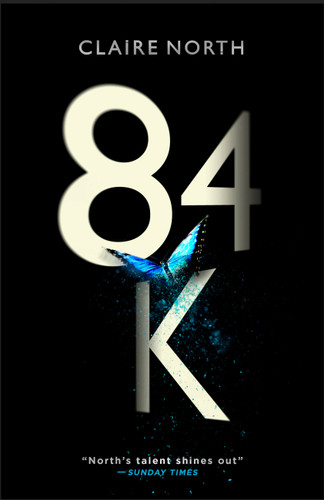 84K book cover by Claire North
