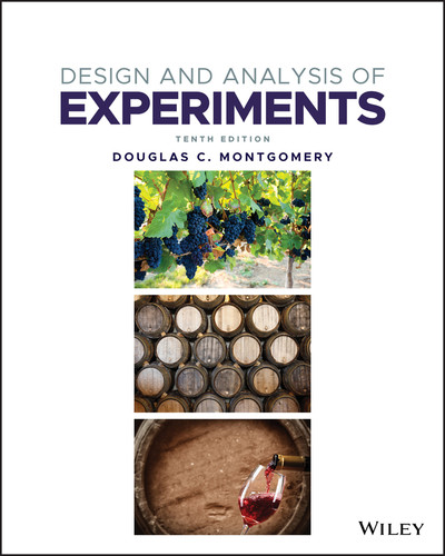 Design and Analysis of Experiments book cover by Douglas C. Montgomery
