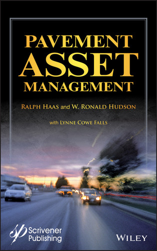 Pavement Asset Management book cover by Ralph Haas, W. Ronald Hudson