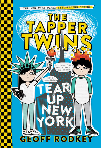 The Tapper Twins Tear Up New York (The Tapper Twins #2) book cover by Geoff Rodkey
