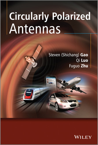 Circularly Polarized Antennas (IEEE Press) book cover by Steven Shichang Gao, Qi Luo, Fuguo Zhu