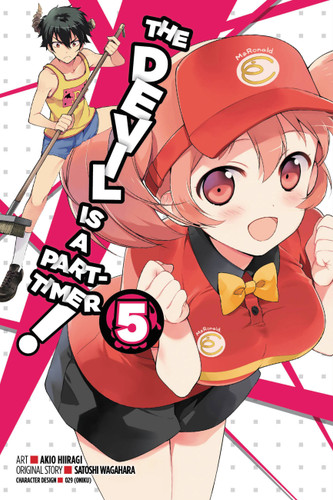 The Devil Is a Part-Timer!, Vol. 5 (manga) (The Devil Is a Part-Timer! Manga #5) book cover by Satoshi Wagahara