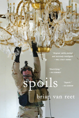 Spoils book cover by Brian Van Reet