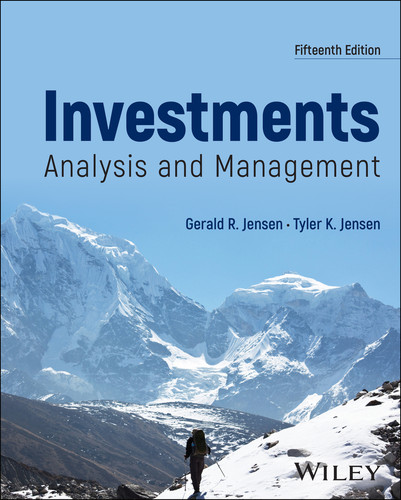 Investments, with eBook Access Code: Analysis and Management book cover by Gerald R. Jensen, Tyler K. Jensen