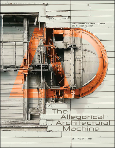 The Allegorical Architectural Machine (Architectural Design) book cover by 