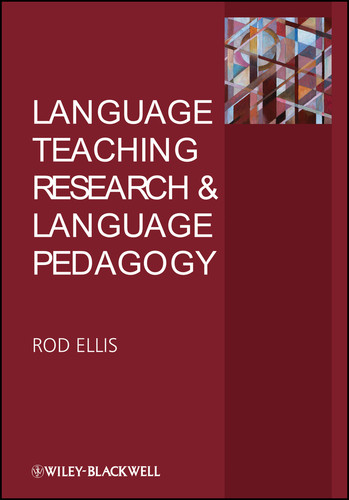 Language Teaching Research and Language Pedagogy book cover by Rod Ellis