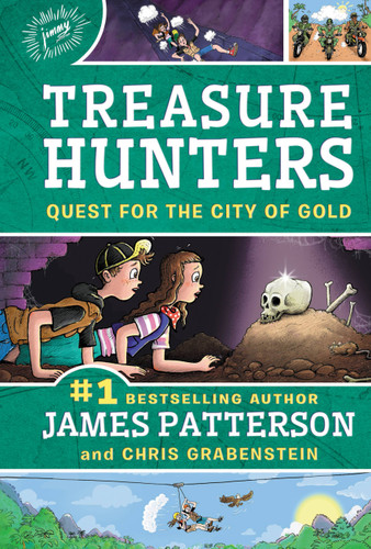 Treasure Hunters: Quest for the City of Gold (Treasure Hunters #5) book cover by James Patterson