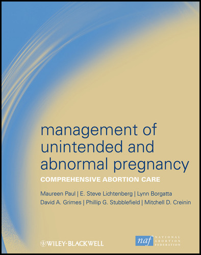 Management of Unintended and Abnormal Pregnancy: Comprehensive Abortion Care book cover by 