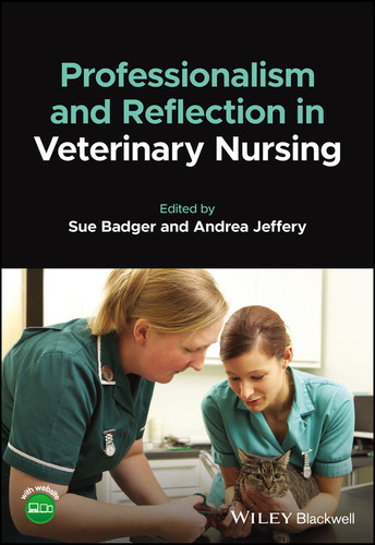 Professionalism and Reflection in Veterinary Nursing book cover by 