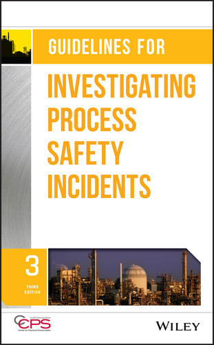 Guidelines for Investigating Process Safety Incidents book cover by CCPS (Center for Chemical Process Safety)